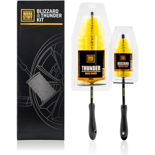 WORK STUFF BLIZZARD & THUNDER KIT zestaw szczotek do felg